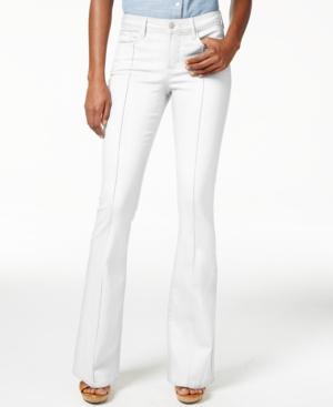 Nydj Farrah Spotless Pebble Wash Flared Jeans