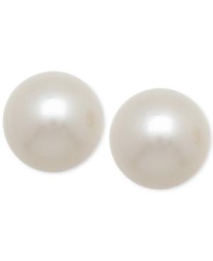 Honora Style Large Freshwater Cultured Pearl Earrings (9mm) In 14k Gold