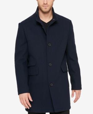 Kenneth Cole Men's Textured Car Coat
