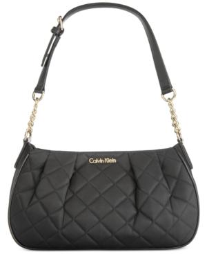 Calvin Klein Quilted Nylon Demi Bag