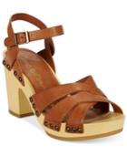 American Rag Cassidy Wooden Platform Sandals, Only At Macy's Women's Shoes