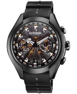 Citizen Watch, Men's Eco-drive Satellite Wave-air Gray Titanium And Polyurethane Strap 50mm Cc1076-02e