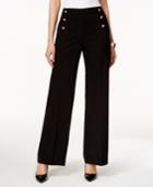 Tahari Asl Sailor Wide-leg Pants