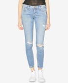 Silver Jeans Co. Elyse Ripped Super-skinny Jeans