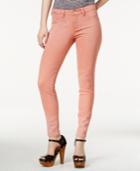 Jessica Simpson Juniors' Kiss Me Super Skinny Crystal Pink Wash Jeans
