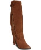 Carlos By Carlos Santana Lever Fringe Tall Boots Women's Shoes