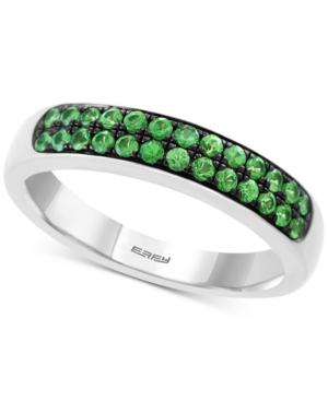 Effy Tsavorite Band (3/8 Ct. T.w.) In Sterling Silver