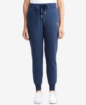 True Religion Cotton Metallic Horseshoe Sweatpants