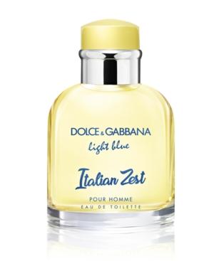 Dolce & Gabbana Men's Light Blue Italian Zest Pour Homme Eau De Toilette Spray, 2.5-oz.