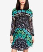 Rachel Rachel Roy Printed Shirttail-hem Dress, Created For Macy's