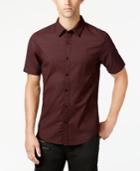 Guess Men's Diagonal-dash Print Shirt