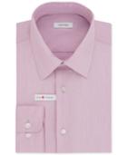 Calvin Klein Men's Steel Classic-fit Non-iron Performance Stripe Dress Shirt, Only At Macy's