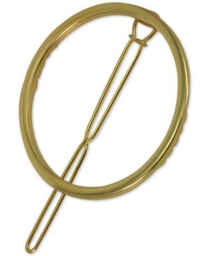 Guess Gold-tone Circle Hair Barrette