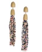 Inc International Concepts Gold-tone Beaded Drop Earrings, Only At Macy's