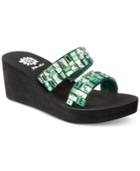 Yellow Box Vanelle Wedge Sandals Women's Shoes
