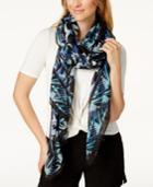 Calvin Klein Graphic-print Scarf & Sarong