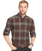 G.h. Bass Fireside Big Plaid Flannel Shirt