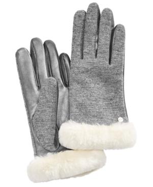 Ugg Mixed Media Shorty Touch Gloves