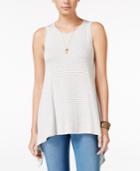 American Rag Handkerchief-hem Tank Top, Only At Macy's