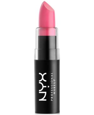 Nyx Professional Makeup Matte Lipstick, 0.16-oz.