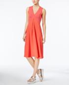 Rachel Rachel Roy Mixed-media A-line Dress, Created For Macy's