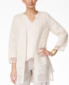 Alfani Open Lace Cardigan, Only At Macy's