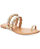 Thalia Sodi Joya Toe-ring Flat Sandals, Created For Macy's Women's Shoes