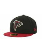 New Era Atlanta Falcons Nfl Black Team 59fifty Cap