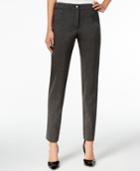 Jm Collection Zip-pocket Slim-leg Pants, Only At Macy's