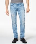 Hudson Jeans Men's Slouchy Skinny-fit Stretch Destroyed Jeans