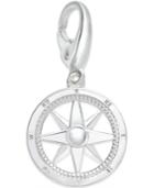 Giani Bernini Compass Charm In Sterling Silver