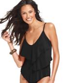 Magicsuit Tiered-ruffle Tankini Top