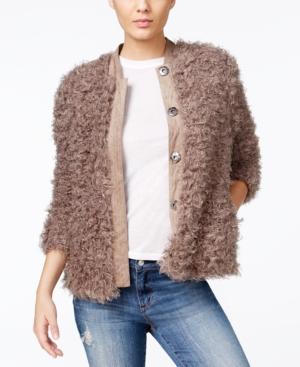 Guess Camryn Faux-fur Jacket