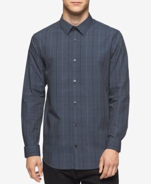 Calvin Klein Men's Infinite Cool Plaid Shirt