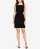 American Living Burnout Velvet Dress