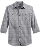 American Rag Men's Sketch Plaid Shirt, Only At Macy's
