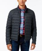 Tommy Hilfiger Men's Wool Flannel Bomber Jacket
