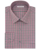 Van Heusen Men's Classic-fit Wrinkle-free Gray Multi Dress Shirt