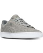 Puma Men's Basket Classic Embossed Wool Casual Sneakers From Finish Line
