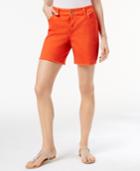 Inc International Concepts Curvy Cutoff Shorts, Created For Macy's