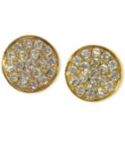 Effy Diamond Round Stud Earrings In 14k Gold (1/3 Ct. T.w.)