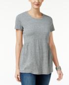 Style & Co Peplum Top, Only At Macy's