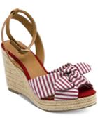 Nautica Curia Platform Espadrille Wedge Sandals Women's Shoes
