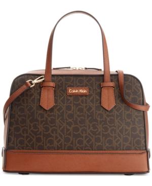 Calvin Klein Monogram Satchel