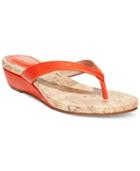 Style & Co. Haloe Wedge Thong Sandals, Only At Macy's Women's Shoes