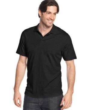 Tasso Elba Big And Tall Signature Interlock Solid Polo