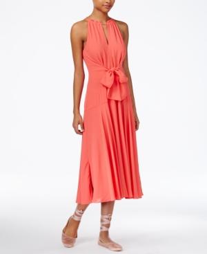 Rachel Rachel Roy Claudette Tie-front Midi Dress, Created For Macy's