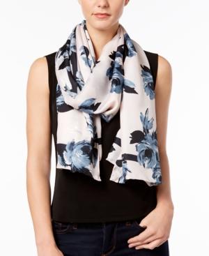 Kate Spade New York Night Roses Silk Scarf
