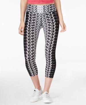 Calvin Klein Performance Geo-print Cropped Leggings