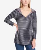 Tommy Hilfiger Striped Hoodie, Created For Macy's